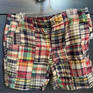 Polo by Ralph Lauren Boy’s Colorful Plaid Cargo Shorts